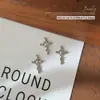 Accesorios para Uñas con Forma de Cruz, Venta Caliente Transfronteriza Estilo Punk Retro Aleación Decoraciones de Metal con Pedrería en Forma de Cruz Estrella