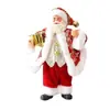 Éxito Transfronterizo: Hong Kong Amor Papá Noel De Pie y Abrazando un Árbol Figura de Madera Adorno Decoración de Escritorio Navideña