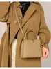 Bolsa de Maternidad de Alta Gama 2025 Primavera y Verano Nueva Bolso Elegante para Mujer de Viaje Cruzado Lujo Ligero Portátil Bolso Kelly Bolso Pequeño
