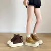 Nuevos zapatos de entrenamiento alemanes de suela gruesa versátiles de primavera retro 2026 mocasines que aumentan la altura para mujeres zapatillas deportivas casuales