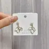 Brincos de Pérola em Pétalas de Verão Doces e Suaves Estilo Francês, Moda de Nicho, Elegante Luxo Leve, Estilo Celebridade da Internet, Brincos Frescos