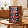 Caja giratoria vertical para relojes de pulsera, Dispositivo giratorio para relojes, Dispositivo vibratorio para relojes, Soporte para colocar relojes, Caja para relojes, Dispositivo enrollador de relojes, Enrollador de relojes silencioso