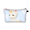 Bolsa de Maquiagem Transfronteiriça de Alpaca Fofa para Meninas, Bolsa de Armazenamento de Mesa Fofa de Grande Capacidade, Bolsa de Maquiagem de Alta Qualidade, Quantidade Mínima de Pedido de Uma Peça