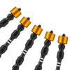 WM65L cabeza de lote con anillo magnético fosfatado negro doble cabeza cruzada S2 destornillador eléctrico anillo magnético lote magnético fuerte lote