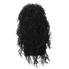 Peluca de Halloween COS Disfraz Negro Hombres Fiesta Disco Rock Cabello Rizado Halloween COSPLAY