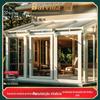 Fábrica de Foshan villa liga de alumínio sala de sol jardim ao ar livre isolamento térmico e isolamento acústico estilo europeu sala de sol terraço sala de vidro