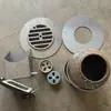 Tanque de gas leña ahorro de energía diseño de modificación revestimiento interior estufa de gasificación accesorios de estufa de gasificación estufa de leña sin humo otro
