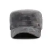 Nuevo Gorro Cálido de Lana para Hombre, Estilo Coreano de Moda con Protección Solar, Moda para Exteriores, Gorro para Personas Mayores, Gorra Plana Casual, Gorra de Béisbol