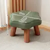 Banquinho Pequeno, Banquinho Pequeno para Uso Doméstico, Banquinho Infantil Resistente, Cadeira Durável, Banquinho Baixo, Banquinho de Baixa Altura, Banquinho Doméstico, Madeira Maciça