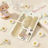 Set de Peines con Estampado de Dibujos Animados de Tres Piezas, Peine Lindo para Niños con Dientes Finos y Cola Puntiaguda, Set de Peines de Peluquería Mini Portátil