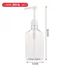 Botella de Prensa de Azúcar para Tienda de Té con Leche Bomba de Azúcar con Pulpa de Mermelada Prensa Manual de Plástico Botella Exprimidora Fructosa Cuantitativa 1100ml