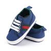 Zapatos de bebé de primavera y otoño a juego de colores zapatos de moda para bebé y niño pequeño con cordones frontales zapatos de bebé al por mayor 2552