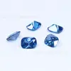 Venta al por mayor de Piedras de Zircón Rectangulares Gruesas Color Zafiro Claro/Zafiro Azul, Piedras Sueltas Cabujón Forma Cojín Cuadrado Largo Base Puntiaguda Color Precioso Color Especial 7A