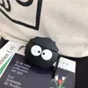 Funda Protectora de Silicona Anticaídas de Bola de Carbón de Dibujos Animados para AirPods Pro3 y Apple AirPods 1ª/2ª Generación