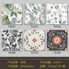 Azulejos de Flores Pequeñas para Celebridades de Internet 400X400 Franceses Cocina Baño Baño Balcón Inodoro Azulejos Artísticos Azulejos Antideslizantes para Piso