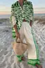 Estilo Nuevo Europeo y Americano Creativo Patrón de Pez Traje Casual Holgado Pantalones Deportivos de Pierna Ancha Conjunto Casual con Temática Oceánica