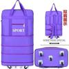 158 Aviación Bolsa Facturada Plegable Gran Capacidad Mudanza Equipaje Bolsa con Ruedas Bolsa de Viaje Bolsa de Equipaje