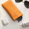 Estuche de viaje portátil para gafas bolsa de almacenamiento para gafas de sol de aspecto elegante boca de resorte bolsa para gafas de cierre automático estuche para gafas de miopía
