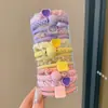Gomas para el pelo de niños, nuevo estilo 2026, con diseño de lazo, bandas elásticas para el pelo para niñas, suaves con el pelo, alta elasticidad, círculos para coleta, accesorios para el pelo