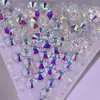 Nuevo taladro plano de fondo plano sin fondo taladro desnudo Blanco AB Palillo para Uñas Taladro Accesorios para Ropa Accesorios Fabricantes Mayorista