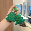 Llavero de Árbol de Navidad Transfronterizo Colgante Festivo Colgante de Peluche para Mochila Femenina Regalo para Estudiantes y Mejores Amigos