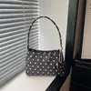 Chegada Nova Outono 2026 Bolsa de Ombro Único com Bolinhas de Nicho Estilo Coreano Feminino Bolsa de Axila para o Dia a Dia Bolsa de Mão Feminina da Moda Versátil de Nicho