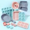Amazon New Cake Mold 6 Piece Set Baking suit Mafen Cup Cake Mold Silicone Baking Bandeja Torrada Molde