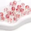 Cuentas Facetadas Manchadas de Vidrio Cuentas Sueltas Hecho a Mano DIY Pulsera de Cuentas de Mano Collar Bolsos Accesorios de Joyería Al por Mayor