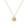 Marka europeu e americano ins joias nicho branco rosa zircão colar titânio aço 18k ouro chocker colar mulheres