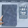 Cuaderno A5 de Cuero Suave Engrosado con Cierre de Cabeza de Ciervo, Cuaderno de Oficina con Tapa de Cuero, Cuaderno de Estudiante de Alto Valor para Preparación de Exámenes