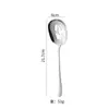 Venta al por mayor de Acero Inoxidable 304 Vajilla Doméstica Hotel Estilo Occidental Cuchara para Hielo 1010 Vajilla Occidental Set de Cuchillo, Tenedor y Cuchara para Steak
