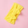 Venta caliente de Amazon accesorios para el cabello europeos y americanos banda para el cabello de nailon para niños 35 colores lazo interior diadema para bebé al por mayor