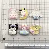 Accesorios de Resina Transparente de Dibujos Animados Joyería Buenas Noches Sanrio Animal Pegamento de Crema Material para Hebilla de Zapato DIY Accesorios para Tocados