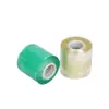 Filme de Fio de PVC com Núcleo Grande Filme de Enrolamento de Fio Filme Plástico 6cm Transparente Ecológico Filme Autoadesivo Filme Protetor Verde para Uso Doméstico