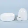 Comedero para Codornices Cerámica Alimentador Polluelos Codorniz Bebedero Automático Botella de Agua Alimentador Caja de Comida Canaleta Caja de Alimento