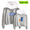 Juego Más Vendido RainbowFriends Sudadera Periférica de Rainbow friends para Mujer con Tirante Off-shoulder Sudadera con Capucha Falsa de Dos Piezas