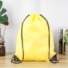 Mochila con cordón de poliéster personalizada para maratón, carrera deportiva, bolsa de poliéster con cordón personalizada