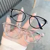 Novos Óculos Retro Olho de Gato Europeus e Americanos Que Podem Ser Personalizados com Lentes de Grau, Oferecendo um Estilo de Alto Padrão, Fashion e Único para o Dia a Dia e o Trabalho