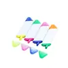 Fornecer marca-texto de duas cores Marca-texto Diamond suporta logotipo impresso Caneta de pintura para estudante Etiqueta Caneta de papelaria