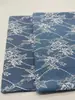 Tela de Encaje y Mezclilla Compuesta Lavada Tie-Dye para Ropa, Faldas y Bolsos para Manualidades DIY, Venta Directa de Fabricante de Telas de Alta Gama