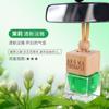 Coche Coche Coche Colgante de Perfume Duradero Fragancia Ligera Aceite Esencial Fragancia para Coche Aromaterapia Masculina Colgante Colgante Botella Cuadrada Pequeña