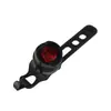 Luz Traseira de Bicicleta de Plástico Ruby Luz de Capacete para Mountain Bike Olho Único Luz de Advertência Equipamento de Ciclismo CNC