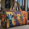 2026 Amazon Bolsa de Viagem Bordada Portátil de Curta Distância Transfronteiriça Independente Nova Bolsa Esportiva Multifuncional para Fitness 522
