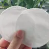 Al por Mayor del Fabricante Almohadillas de Algodón Redondas Desmaquillantes, Tipo Insertado a Mano, Algodón para Compresa Húmeda con Patrón Perla Prensado de Tres Líneas, Almohadillas de Algodón Desmaquillantes Limpiadoras de Doble Cara