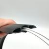 Calha de Fio Terra Macio de PVC Doméstico Autoadesivo Canaleta de Fio Retardante de Chamas Isolado Terra Antipisoteio Calha de Fio
