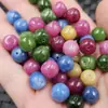 Rojo Verde Tesoro Tipo Antiguo Cuentas Cuentas de Jade Polvo Tianhe Azul Verde Oscuro Passepartout Pulsera Collar Accesorios Cuentas