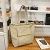 Bolsas Simples de Cor Sólida Bolsa Tote Esportiva Fitness Yoga Estilo Preguiçoso Estudante Aula Comutador Lazer Bolsa de Ombro