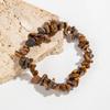 Pulsera de Grava de Cristal Natural Xiyin Transfronteriza de Amazon Ágata Jade Pulsera de Piedra Irregular al Por Mayor