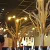 Arranjo Floral com Tronco de Árvore Emendado e Decorações de Galhos para Exibição na Sala de Estar, Madeira Natural, Resistente a Insetos, Galhos de Árvore Artificiais, Produto Novo