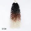 Peluca Africana para Mujer Rizos Pequeños Trenzas de Caja Crochet Cabello Yanky Twist Rizos Ramen Yankee Twist Crochet Cabello